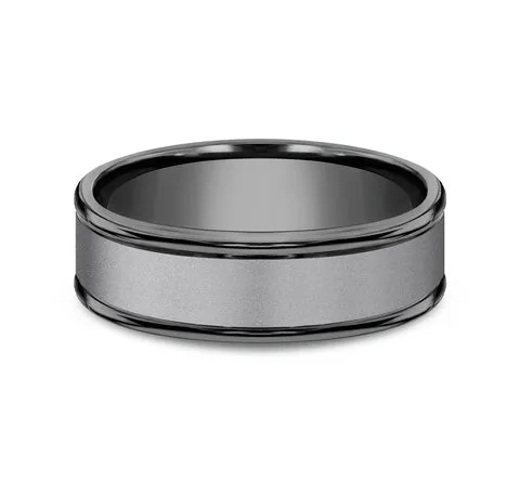 Tantalum Sandblasted Men's Band