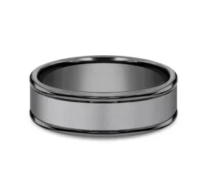 Tantalum Sandblasted Men's Band