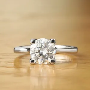 Timeless Elegance Solitaire Ring
