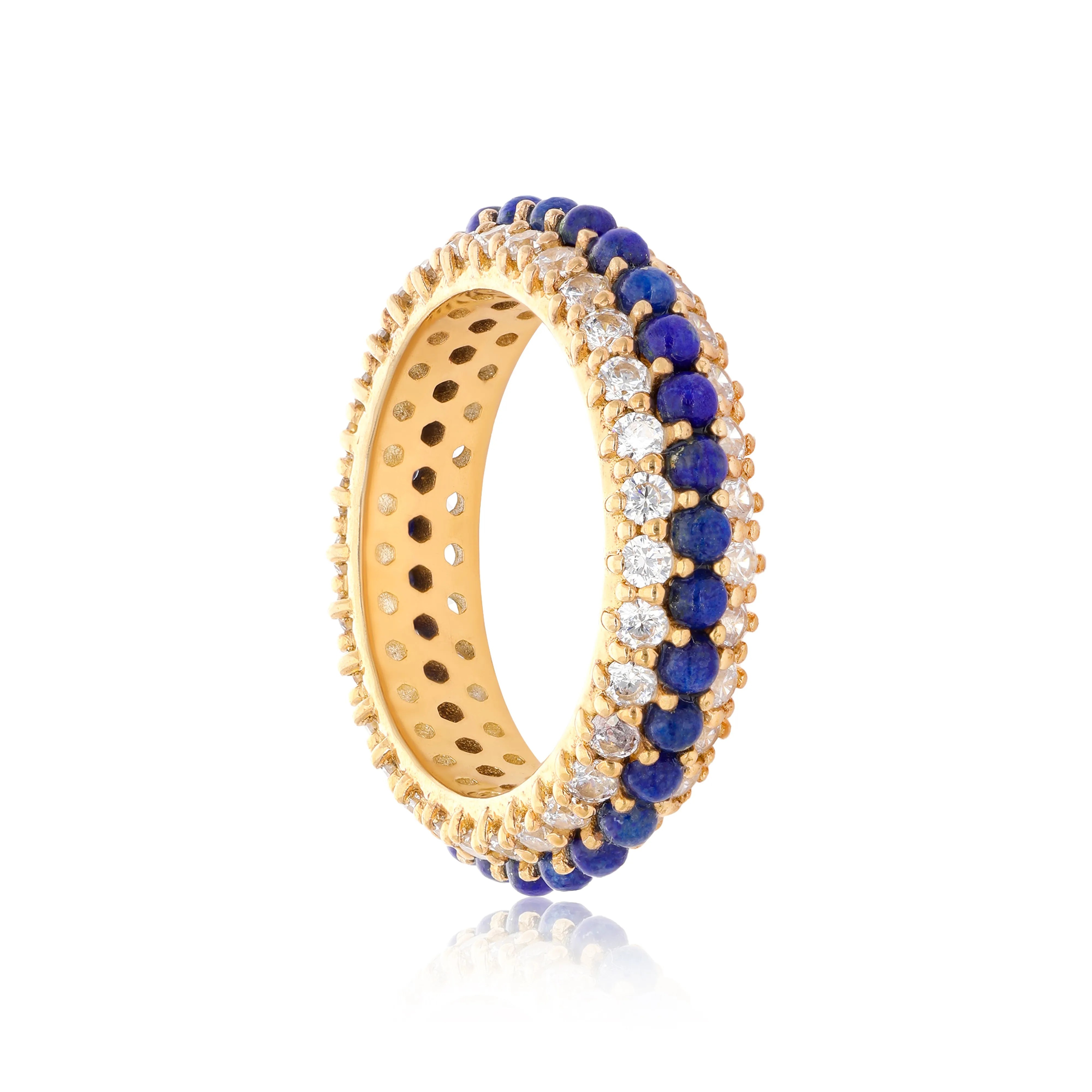 Timeless Sparkle Ring - Lapis