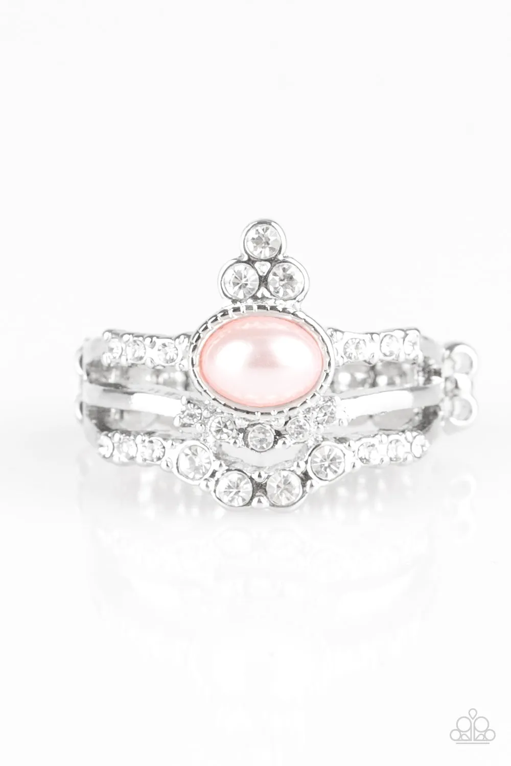 Timeless Tiaras -Pink  Pearl And Bling