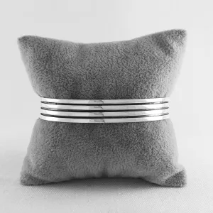 Triple Stripe Cuff Bangle