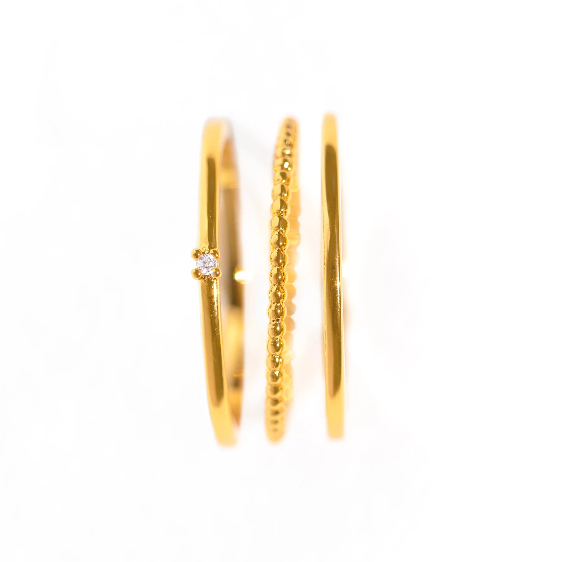 Triple Threat Ring Set