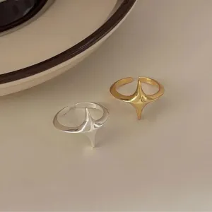 VAIGE Celestial Gold and Silver Starburst Ring