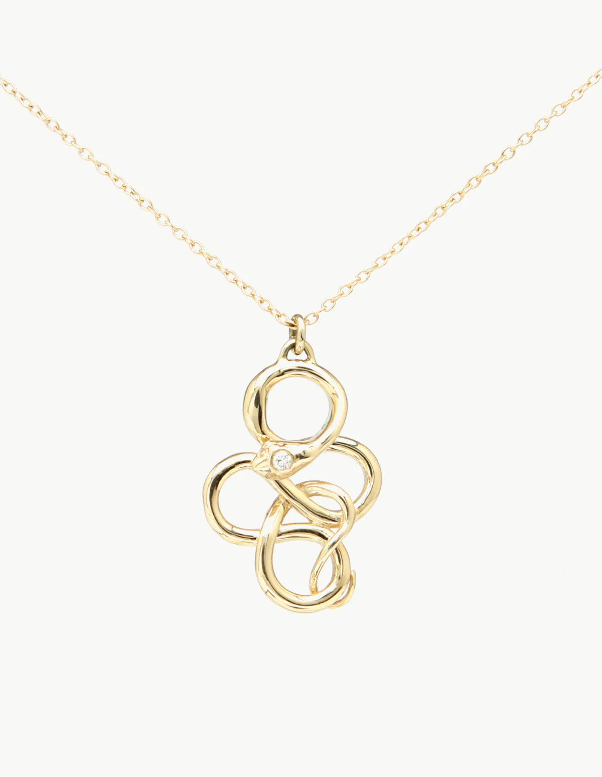 Victorian Snake Pendant