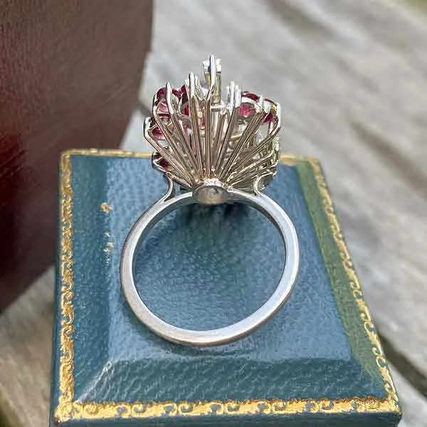 Vintage Ruby & Diamond Ring