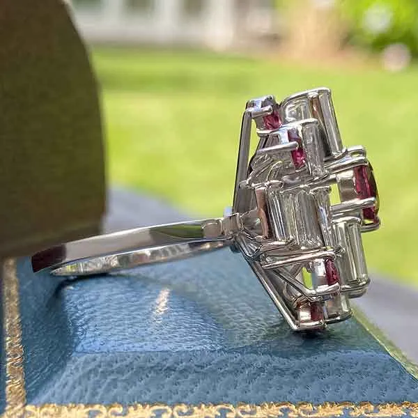 Vintage Ruby & Diamond Ring