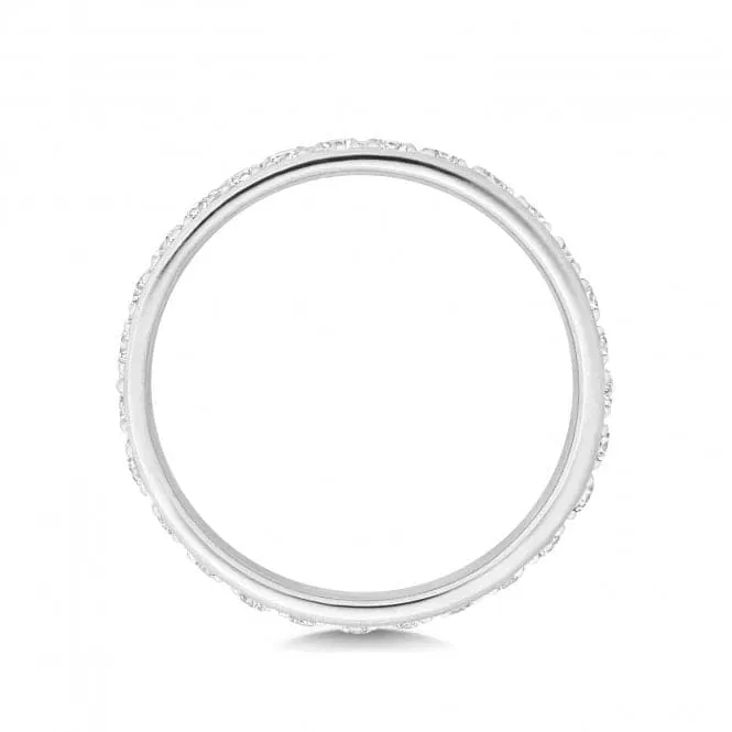 Wedding Band Platinum Diamond Eternity Ring WP234/I