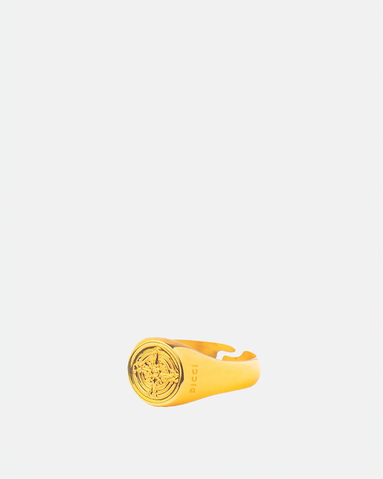 Wind Rose Ring Golden