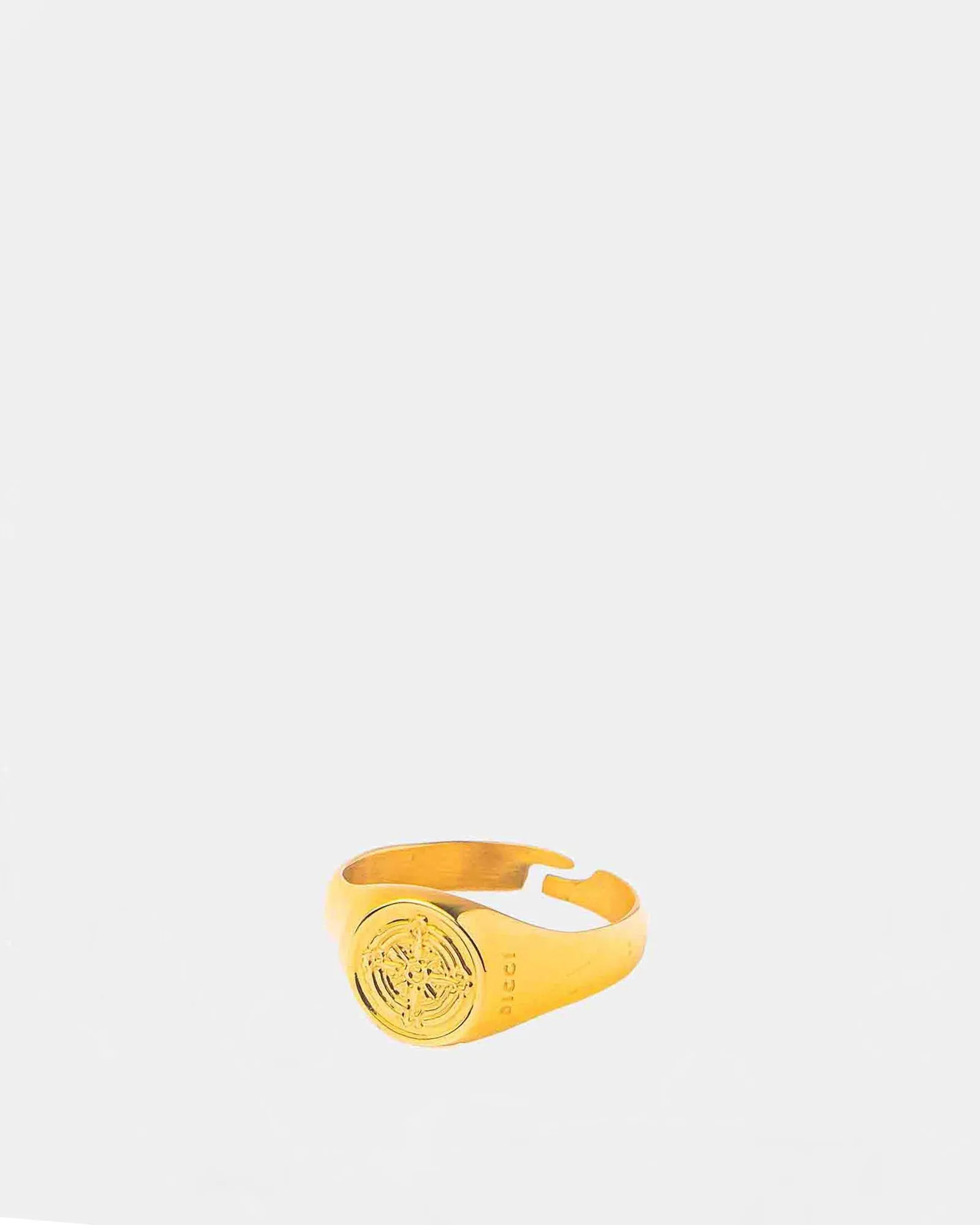 Wind Rose Ring Golden
