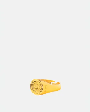 Wind Rose Ring Golden