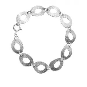 WOVEN Small Circles Link Bracelet